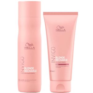 Wella Desamarelador Blonde Recharge Sha. 250ml e Cond. 200ml