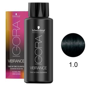 Schwarzkopf  Igora Vibrance 1-0 Preto 60ml