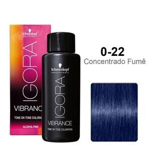Schwarzkopf  Igora Vibrance 0-22 Potencializador Fumê (Azul) 60ml