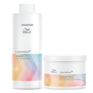 Wella Color Motion+ Shampoo 1000ml e Máscara 500ml