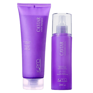 K.Pro Caviar Color Shampoo 240ml e Leave-in 200ml