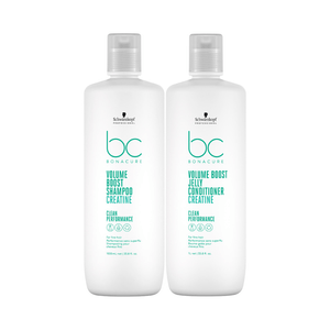 Schwarzkopf BC Clean Volume Boost Shampoo 1000ml e Condicionador 1000ml