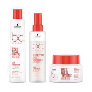 Schwarzkopf BC Clean Repair Rescue Arginine Kit (3 produtos)