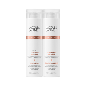 Jacques Janine Damage Repair Shampoo 240ml e Condicionador 240ml