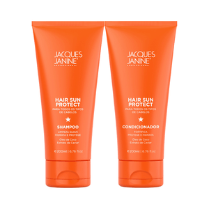 Jacques Janine Hair Sun Protect Shampoo 200ml e Condicionador 200ml