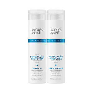 Jacques Janine Hidratação Profunda Shampoo 240ml e Condicionador 240ml