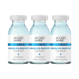 Jacques Janine Hidratação Profunda Ampola 3x 15ml