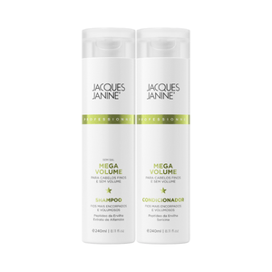 Jacques Janine Mega Volume Shampoo 240ml e Condicionador 240ml