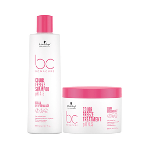 Schwarzkopf BC Clean Color Freeze pH 4.5 Shampoo 500ml e Máscara 500ml