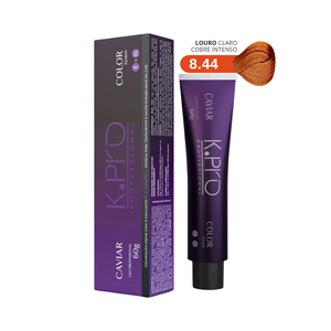 K.Pro Caviar Color System Coloração - 8.44 Louro Claro Cobre Intenso 60g