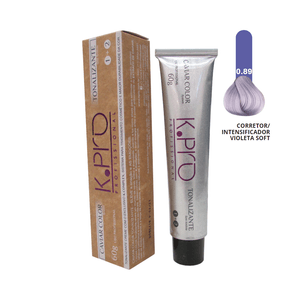 K.Pro Caviar Color Tonalizante - 0.89 Corretor Intensificador Violeta Soft 60g