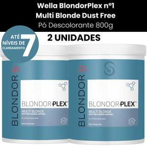 Pó Descolorante Wella BlondorPlex nº1 800g (2 unidades)