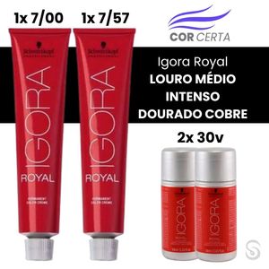 Igora Royal LOURO MÉDIO INTENSO DOURADO COBRE