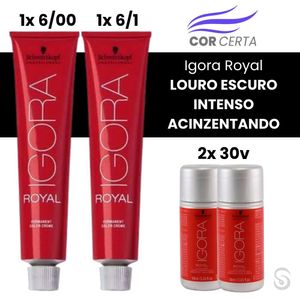 Igora Royal LOURO ESCURO INTENSO ACINZENTANDO