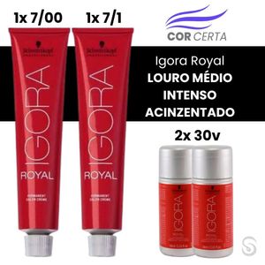 Igora Royal LOURO MÉDIO INTENSO ACINZENTADO