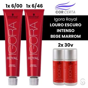 Igora Royal LOURO ESCURO INTENSO BEGE MARROM