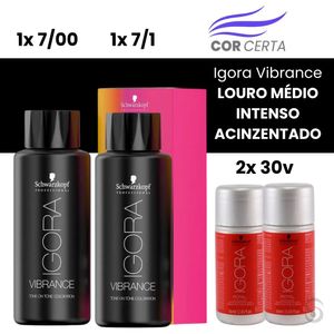 Igora Vibrance LOURO MÉDIO INTENSO ACINZENTADO