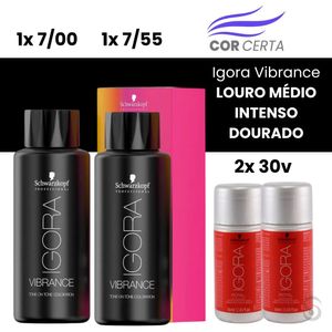 Igora Vibrance LOURO MÉDIO INTENSO DOURADO