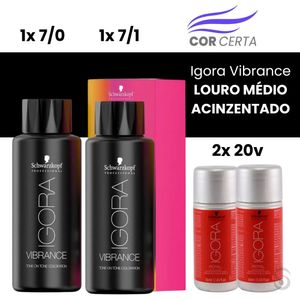 Igora Vibrance LOURO MÉDIO ACINZENTADO