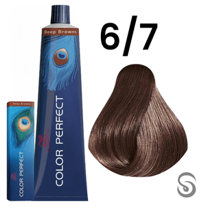 Wella Perfect Color 6/7 Louro Escuro Marrom Deep Browns 60ml