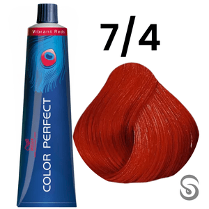 Wella Perfect Color 7/4 Louro Médio Avermelhado Vibrant Reds 60ml