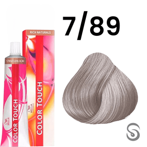 Wella Color Touch Tonalizante 7/89 Louro Médio Pérola Cendré Rich Naturals 60ml