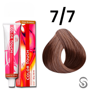 Wella Color Touch Tonalizante 7/7 Louro Médio Marrom Deep Browns 60ml