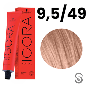 Schwarzkopf Igora Royal Coloração 9,5/49 Bege Frio 60ml