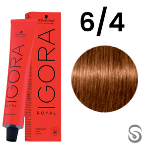 Schwarzkopf Igora Royal Coloração 6/4 Louro Escuro Bege  60ml