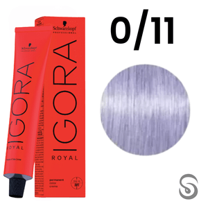 Schwarzkopf Igora Royal Coloração 0/11 Tom Mistura Cinza 60ml