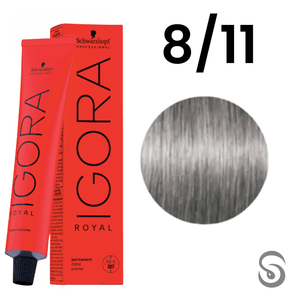 Schwarzkopf Igora Royal Coloração 8/11 Louro Claro Cinza Extra 60ml