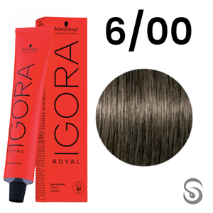 Schwarzkopf Igora Royal Coloração 6/00 Louro Escuro Natural Extra  60ml