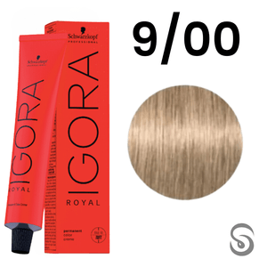 Schwarzkopf Igora Royal Coloração 9/00 Louro Extra Claro Natural Extra 60ml