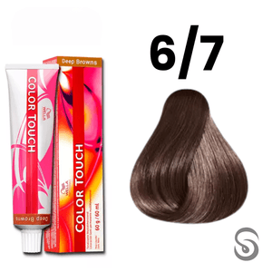 Wella Color Touch Tonalizante 6/7 Louro Escuro Marrom Deep Browns 60ml