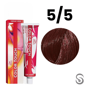 Wella Color Touch Tonalizante 5/5 Castanho Claro Acaju Vibrant Reds 60ml