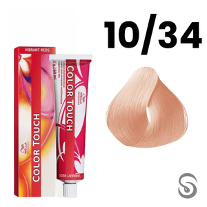 Wella Color Touch 10/34 Loiro Super Claro Dour Vermelho 60g