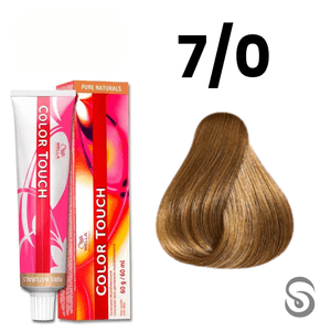 Wella Color Touch Tonalizante 7/0 Louro Médio Pure Naturals 60ml