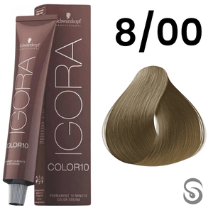 Schwarzkopf Igora Color10 Coloração 10 8/00 Louro Claro Natural Extra 60ml