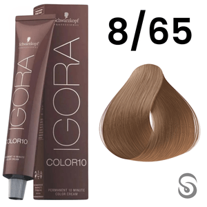 Schwarzkopf Igora Color10 Coloração 10 8/65 Louro Claro Marrom Dourado 60ml