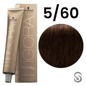 Schwarzkopf Igora Absolutes Coloração 5/60 Castanho Clato Marrom Natural 60ml