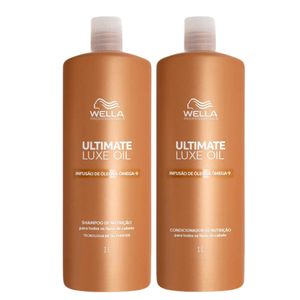 Wella  Ultimate Luxe Oil Shampoo 1L e Condicionador 1L