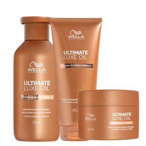 Wella  Ultimate Luxe Oil Sha 250ml Cond 200ml e Mask 150ml