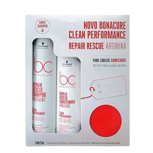 Schwarzkopf BC R Rescue Kit Sha 250ml Cond 200ml Másc 200ml