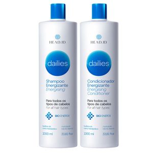 Head.ID Dailies Shampoo 1000 ml Condicionador 1000ml