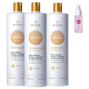 Head.ID Blondies Shp Cond Acid +Perfect Spray 60ml