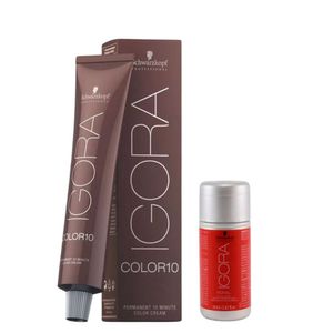 Schwarzkopf Igora Color10 1x 6/00 Louro Escuro + 1 Ox. 30