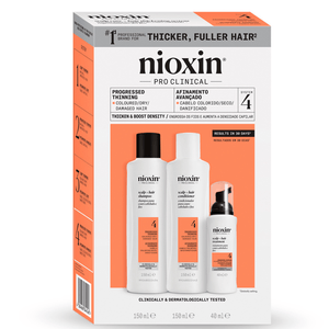 Nioxin Sistema 4 Kit c/ Shampoo 150 ml+Condi 150ml+Trat 40ml