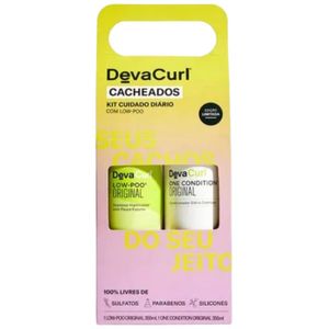 Deva Curl Kit 2: Cab Cache (Com Low-Poo)